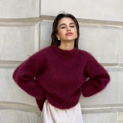 MIRA | MOHAIR CREWNECK