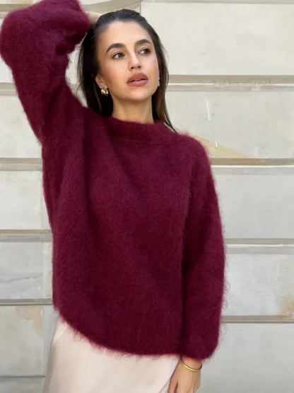 MIRA | MOHAIR CREWNECK