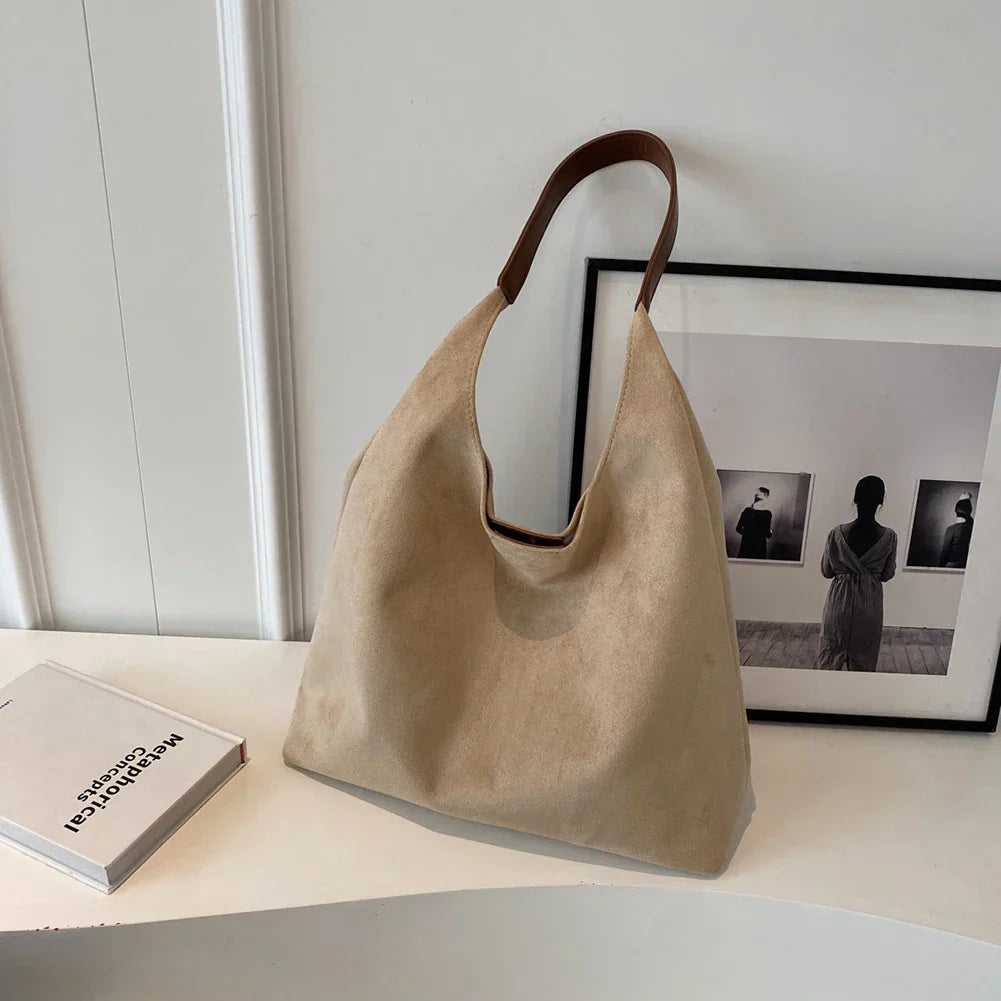 JULIE | SUEDE TOTE BAG