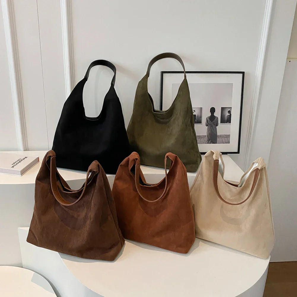 JULIE | SUEDE TOTE BAG