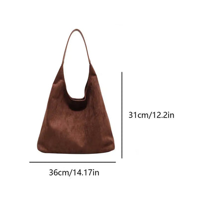 JULIE | SUEDE TOTE BAG