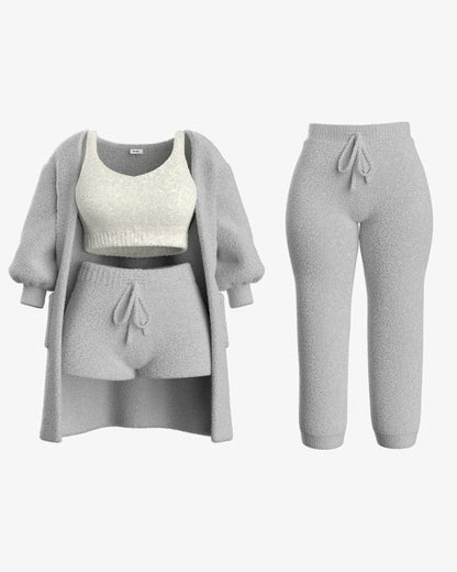 Ensemble Cozy Julie En Tricot Douillet